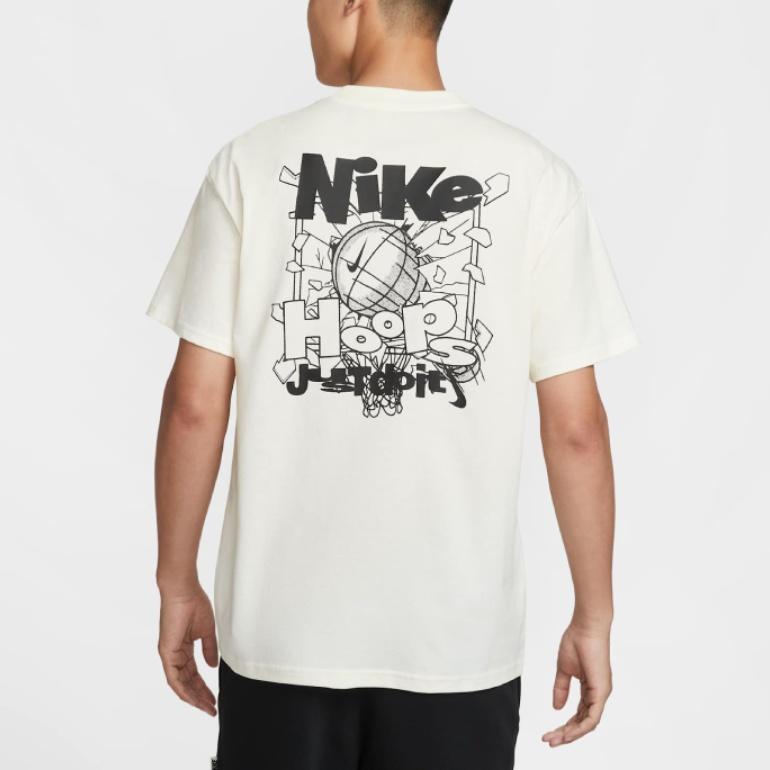 Nike T Shirts Men's White Crew Neck IH2473-133