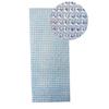 Adhesive Rhinestone Plaque 10 X 25 Cm Blue