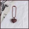 Colorful Heart Keychain Silicone Heart Keyring Candy Color Heart Pendant Y2K Korean Kawaii Dopamine Sweet Key Accessory