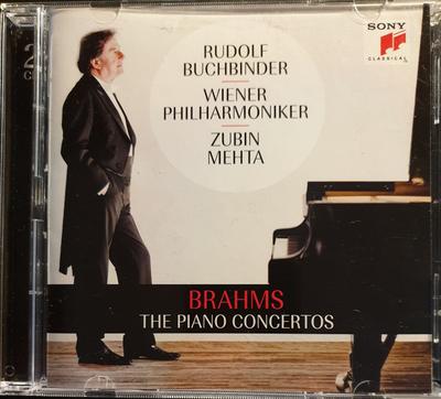 CD ИОГАННЕС БРАМС, РУДОЛЬФ БУХБИНДЕР, - Концерты для фортепиано 88985371582 Sony Classical 2016 Япония Классика Б/У