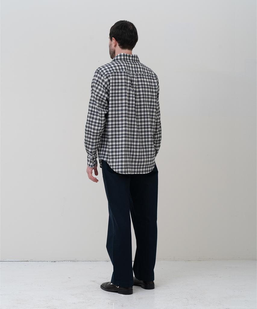 MANNERGRAM 1950 Classic Roadside Fatigue Pants Navy