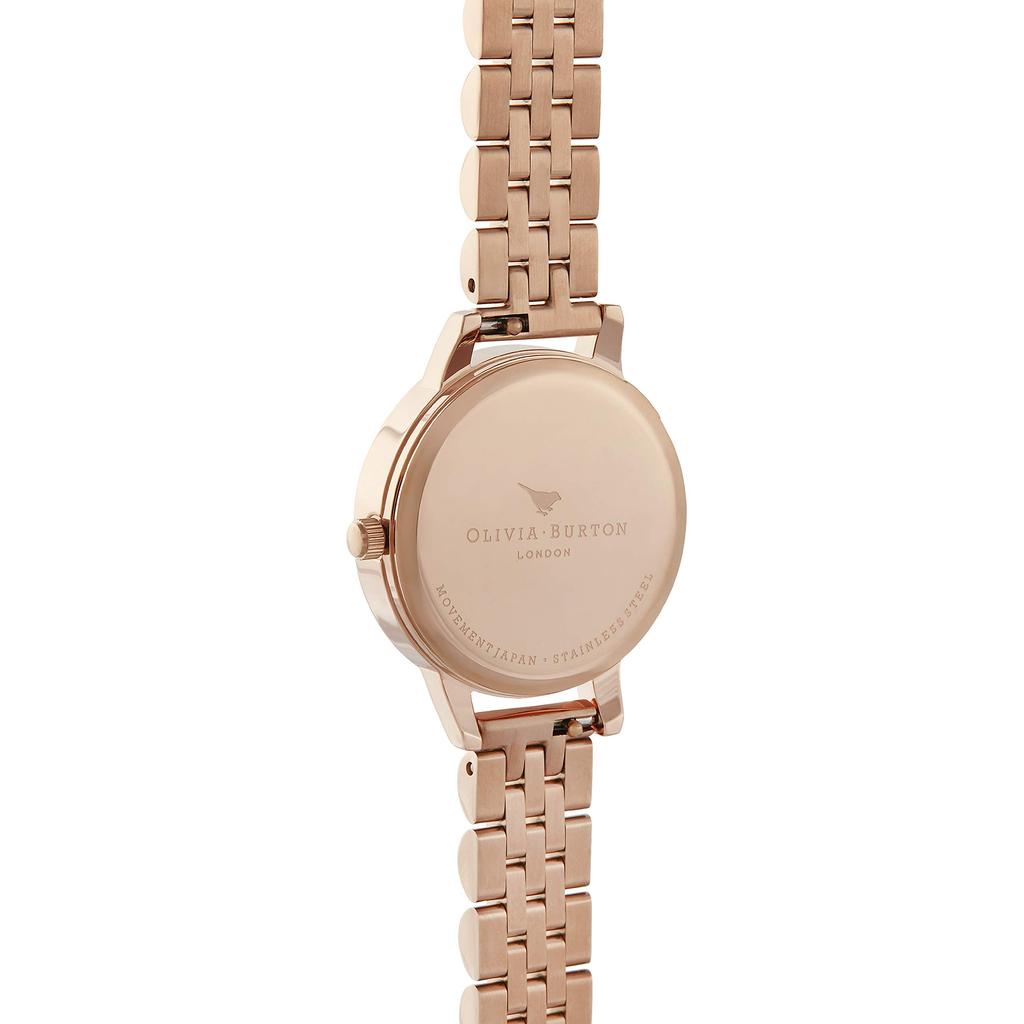 Часы Olivia Burton Under the Sea Shell Floral Rose Gold Bracelet