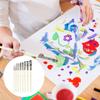 10PCS Multi Size Tips Nylon Fiber Painting Brushes Artist Painting Tool Set  Oil Painting