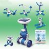 6in1 Solar Powered Diy Assembly Toy Plastic Puzzle Kit For Childrens Learning