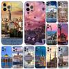 Turkey Istanbul Sceneary Building Phone Case for Iphone 2020se 6 6s 7 8 Plus X 10 XR XS 11 12 13 Mini Pro MAX Black Tpu Back