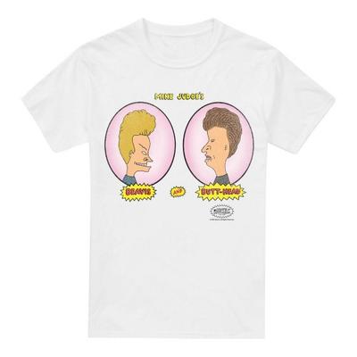 Футболка Beavis & Butthead Mens Heads In Ovals