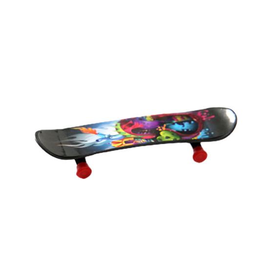 Finger Toy Cartoon Skateboard Fidget Toys Print Tabletop Creative Stress Relief Funny Toy