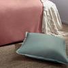 Taie d'oreiller - 63 x 63 cm - Coton - Vert celadon - Uni