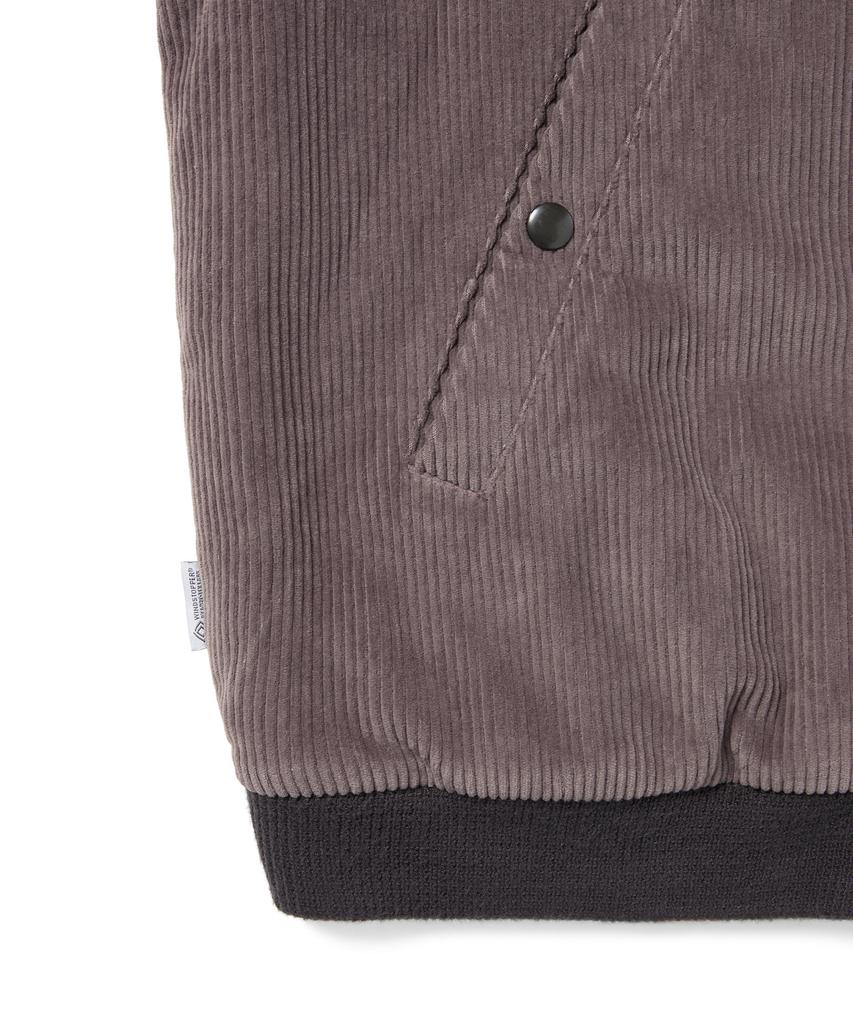 Thisisneverthat Gore-Tex Windstopper Cord Jacket Plum