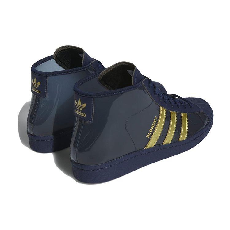 Blondey McCoy x adidas Pro Model ADV Night Indigo Мужские Кроссовки Синий Золотистый-Металлик IG0845