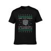 Свитер с Рождеством Борг Куб Смешной Уродливый Футболка t shirts для мужчины приталенная мужская футболка хлопок 100% Футболка