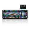 MechLands Aula F-NB98 Кристально прозрачная клавиатура RGB подсветка Беспроводная 8000 мАч Черная