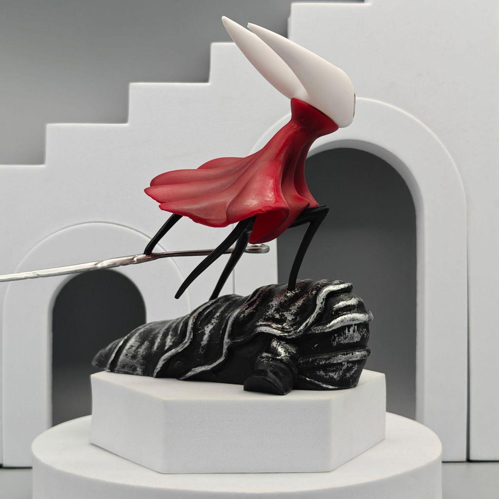 Набор фигурок Hollow Knight: Рыцарь, Хорнет, Квиррел - Модные настольные украшения