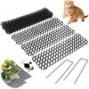 Garden Prickle Strip Dig Stop Cat Repellent Deterrent Mat Spike Portable