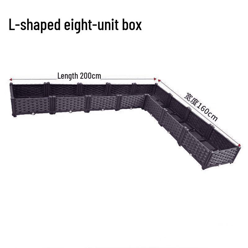 Modular Planting Box for Vegetables, Seedlings, Flowers, and Trees – Ideal for Balcony or Greenhouse Use