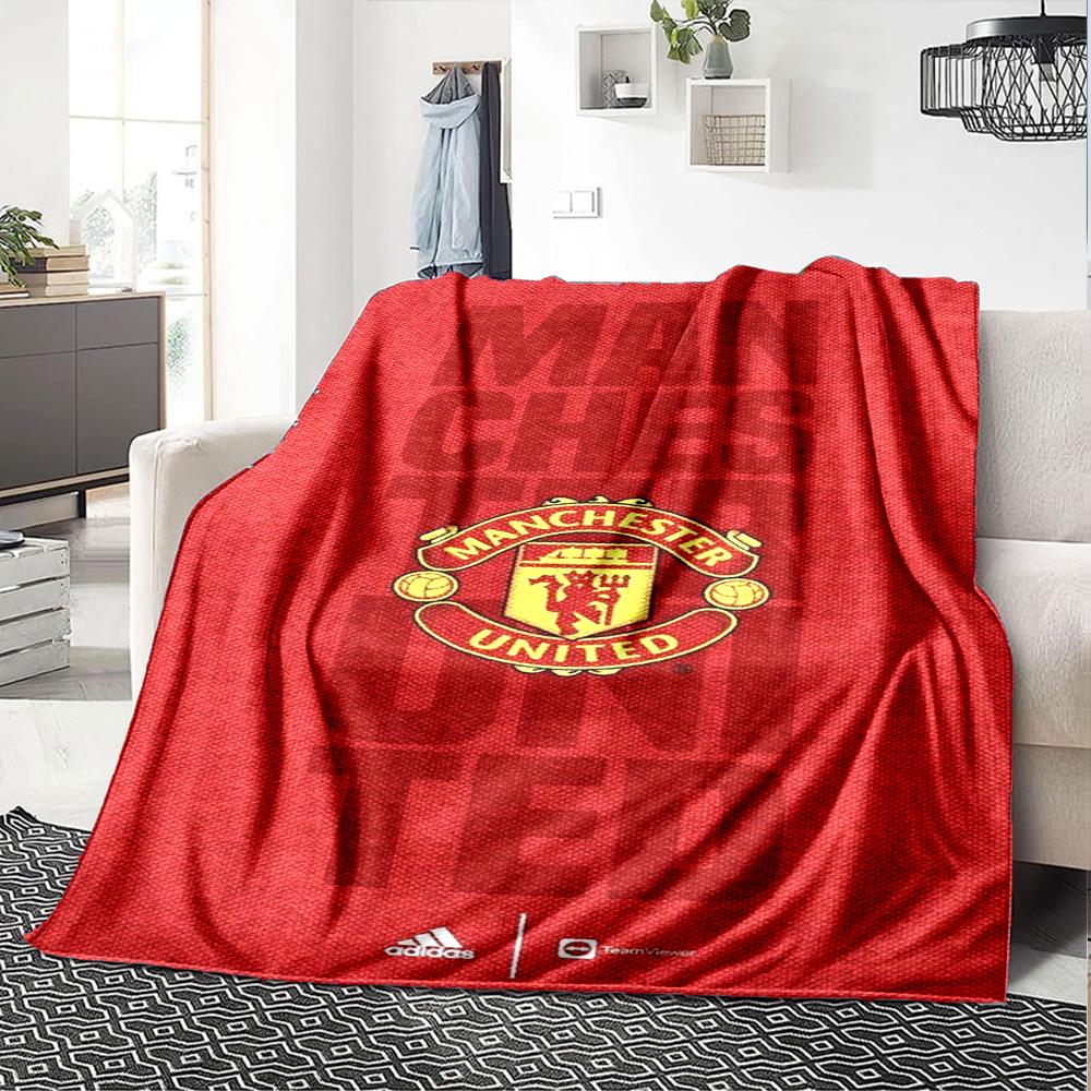 Manchester Blanket Warmthful Decor Perfect for Couch Bedding Office Chair All-Season Use Warmthful Decor Birthday Christmas Gift Blanket