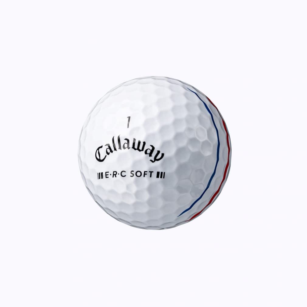 Мячи для гольфа Callaway ERC Soft, упаковка (3 шт.) (3 упаковки) (WhiteFFМужской)