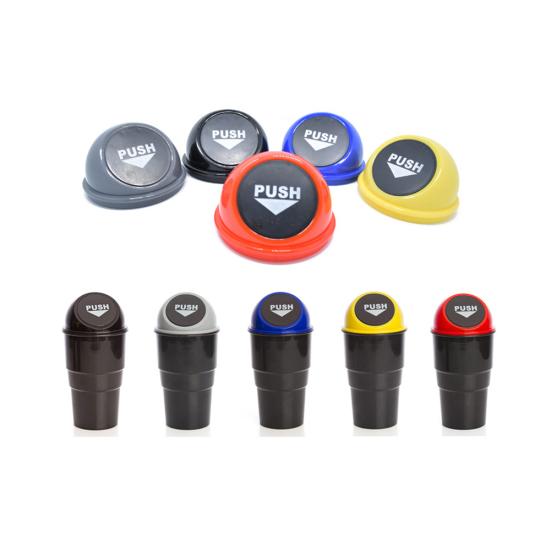 Портативный мини-автомобильный мусорный бак, пластиковый ящик для хранения, органайзер