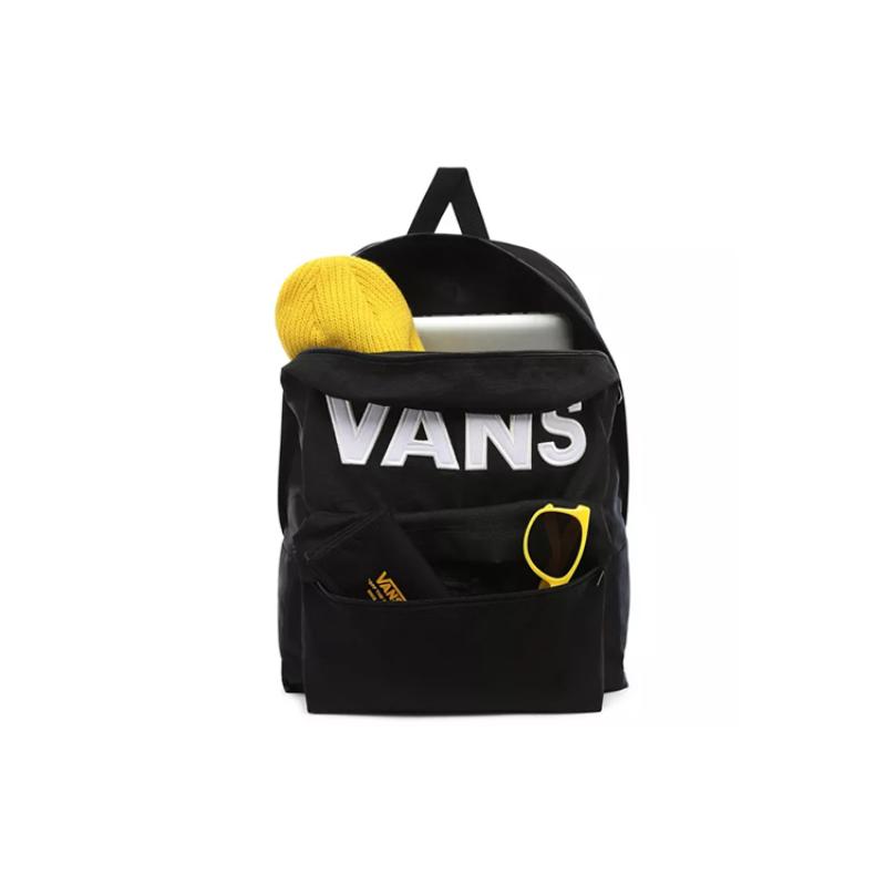 Vans Коллекция Old Skool Полиэстеровый Рюкзак Обычный Унисекс Черный Vans VN0A5KHPY28