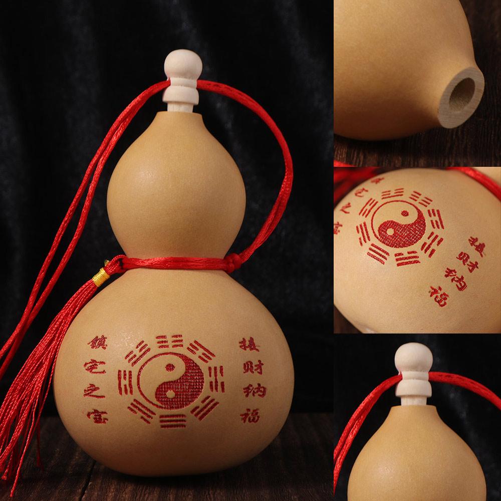 Natural Dry Gourd Bottle Mini Photography Props Doodle Carving Gourd Crafts Xmas Gift