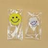 Independent OPP Bagged Cute White Cloud Smiley Face Candle Creative Party Yellow Cartoon Smiley Face Candle