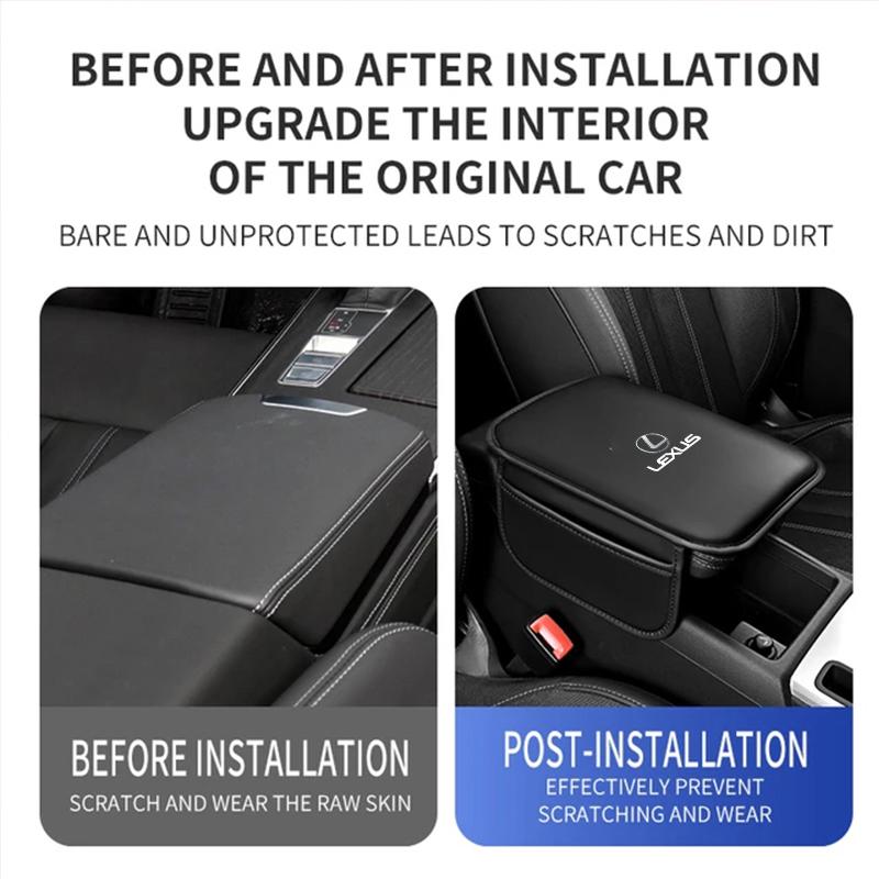 Кожаная накладка-коврик на подлокотник автомобиля Аксессуары Для Lexus RX300 IS200 IS250 ES350 Ct200h UX250h NX300h RX350 ES300h RX400h NX IS300h