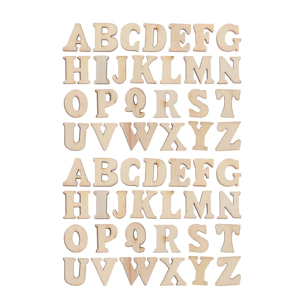 104 шт. Деревянные буквы, украшения, поделки, буквы для декора, вырезы, подвесные, большие, алфавит, маленькие, настенные