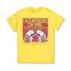 Редкий Подарок на Тур Группы I Set My Friends On Fire Для Фанатов S-5XL Желтая Футболка TMB Унисекс Футболка