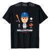 Shohei Ohtani Los Angeles Baseball HellOhtani MLBPA T-Shirt Cute Baseball Lover Graphic Tee Short Sleeve Top Lovely Novelty Gift