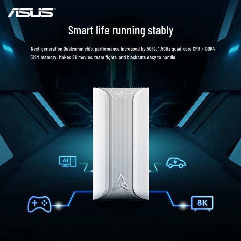 ASUS ZenWiFi Cube WiFi 7 Dual-Band Mesh Router System (CN version)