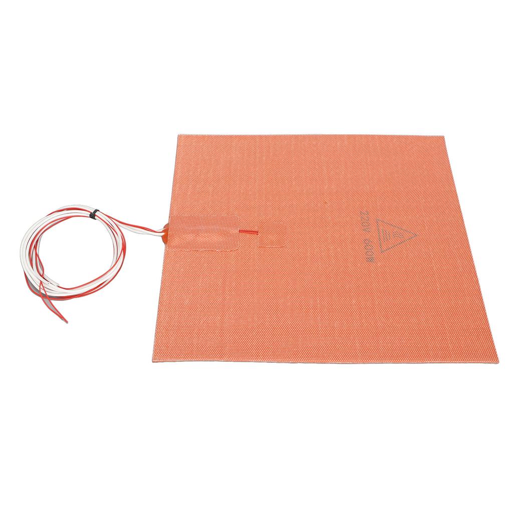 Silicone Heating Pad 280x280mm 220V 600W High Temperature Resistance Hot Bed Silicone Heater Mat with Adhesive