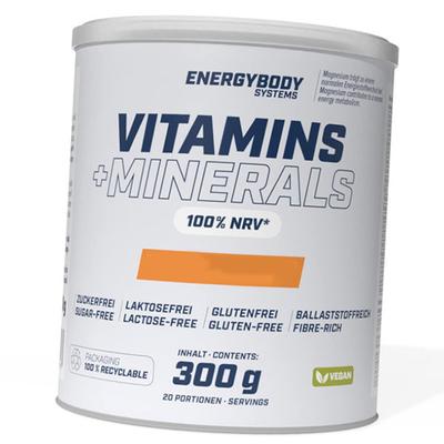 Витаминно-минеральный комплекс, Vitamins plus Minerals Powder, 300г Лимон (36149002)