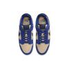 Nike Dunk Low LX Синие замшевые женские кроссовки Deep-Royal-Blue Dark-Obsidian DV7411-400