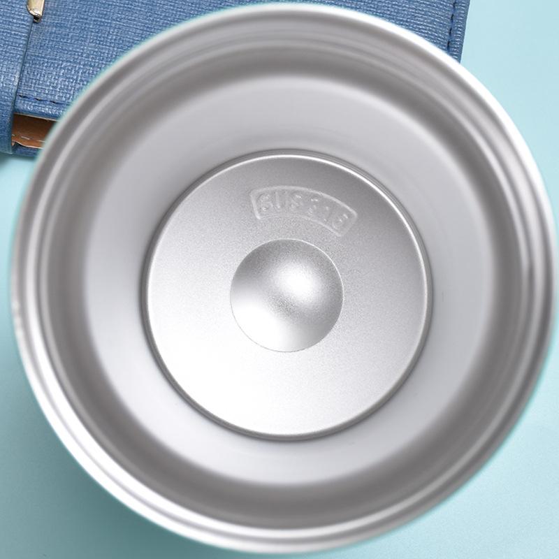 Новая восьмиугольная кофейная чашка из нержавеющей стали, высокий уровень внешнего вида, чашка для компании девушки, портативная автомобильная кофейная чашка-термос