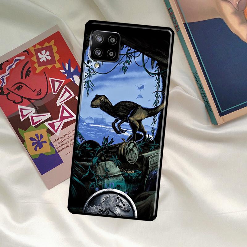 Jurassic Dinosaur Case For Samsung Galaxy A54 A06 A05 A16 A26 A36 A56 A53 A32 A52 A33 A13 A55 A35 A15 A14 A34