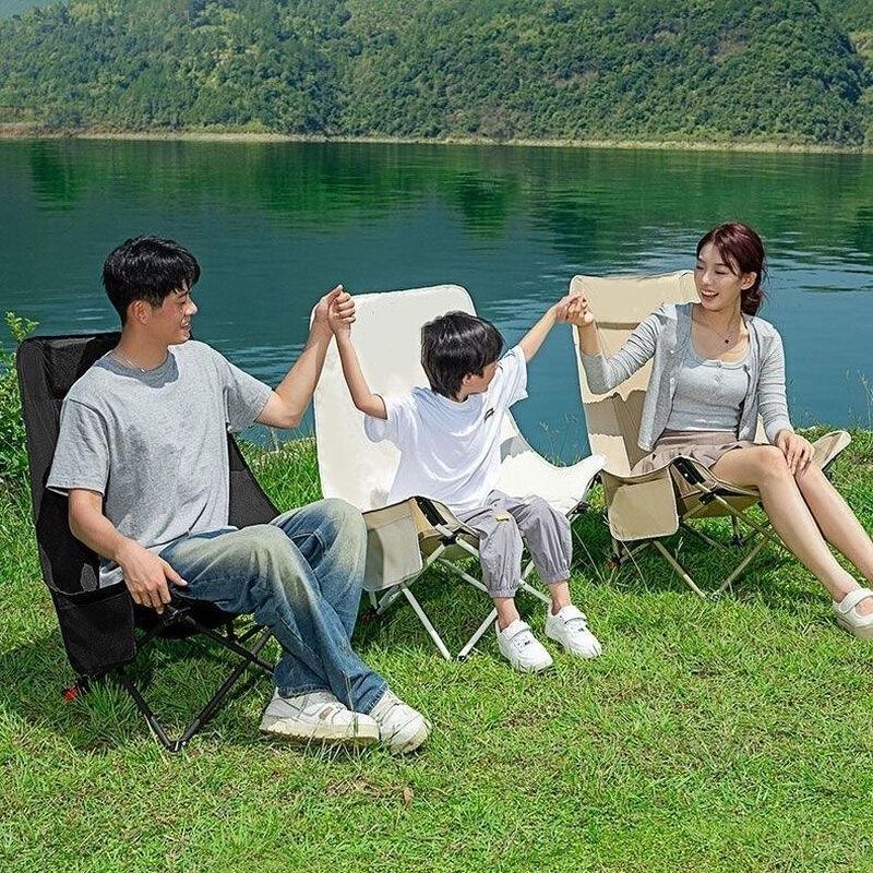 OEING Outdoor Folding Moon Chair