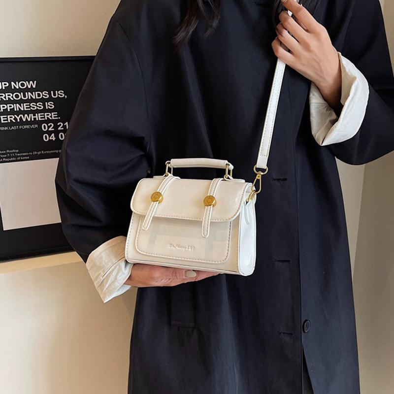 2024 New Trendy Textured Retro Bags for Women, Popular and Versatile Crossbody Bags, Fashionable and Stylish Small Square Bags