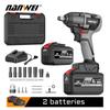 380N Electric Impact Wrench Brushless Motor No-load Speed 3000 Rpm Multi-purpose Use