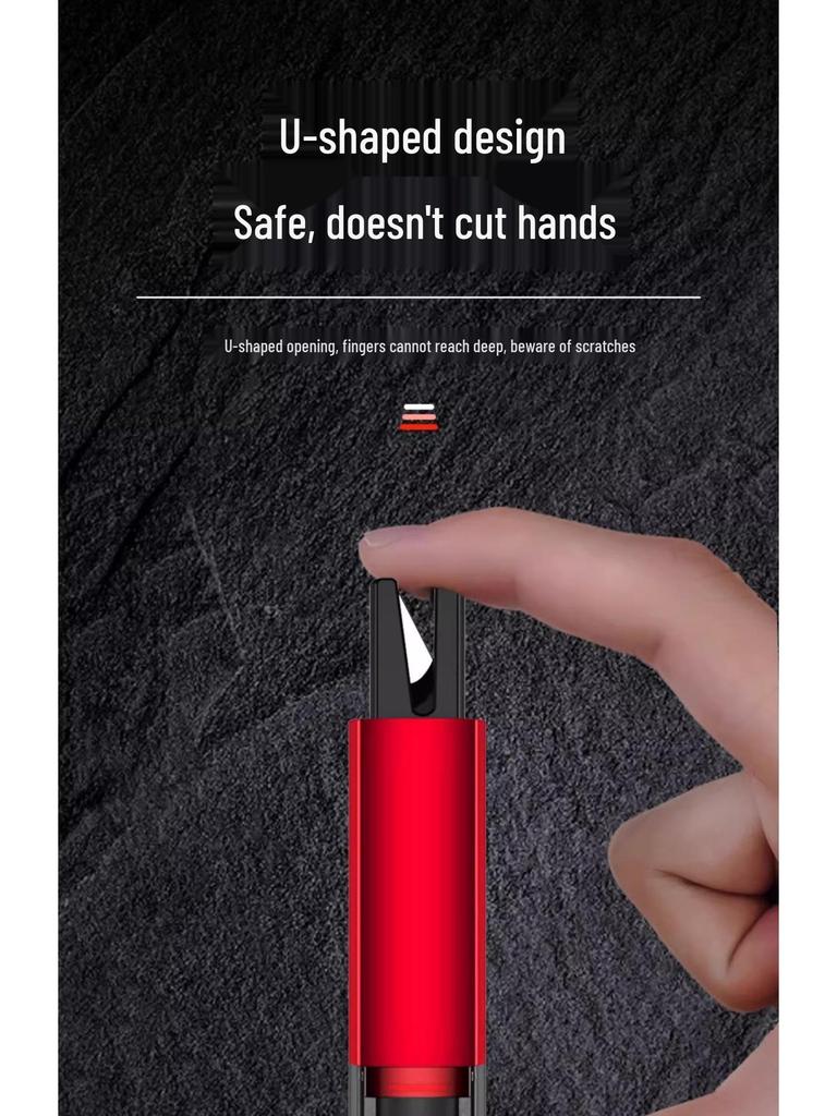 New Customer Discount: Portable Multi-Functional Car Safety Hammer & Seatbelt Cutter