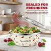 Nesting Salad Bowl Set Stainless Steel Lard Strainer Grease Container  Kitchen Cooking