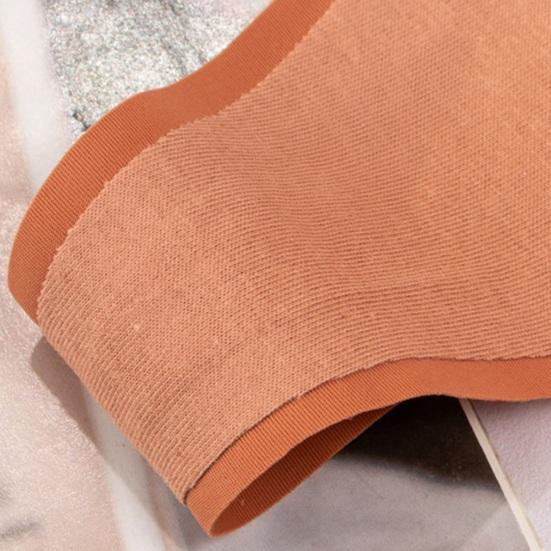 Женские бесшовные стринги, сексуальные, с низкой посадкой, с волнистым краем, трусики-бикини, невидимые, эластичные, дерзкое нижнее белье