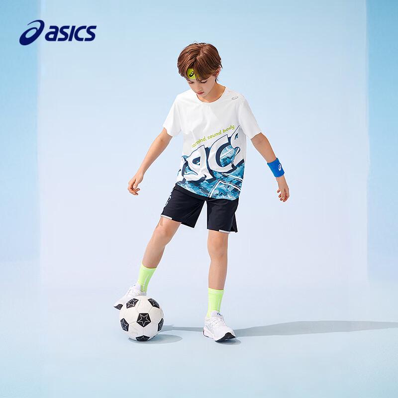 Asics Детская быстросохнущая охлаждающая спортивная футболка
