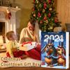 2D Christmas Countdown Hole Fun Christmas Box Gift 24pcs