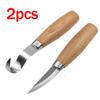 Wood Carving Knife Chisel Hook Knife Carving Tools Ergonomic Woodworking Spoon Durable Crooked Beginners Sculptural Professional