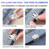4PCS Invisible Leg Shortening Clip Non-Slip Pants Edge Clip Quick Fix Hem Clip Hidden Pants Adjuster Sewing Accessories
