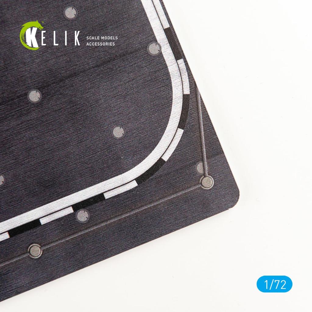 Reskit Destroyer Hyuga Forward Elevator X Display Base RSKKS72066 1/72 DDH-181 (280 180mm)