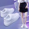 Spring New Small White Shoes Female Korean Version Thick Bottom Round Toe Casual Shoes Students Heightening Versatile Women's Shoes