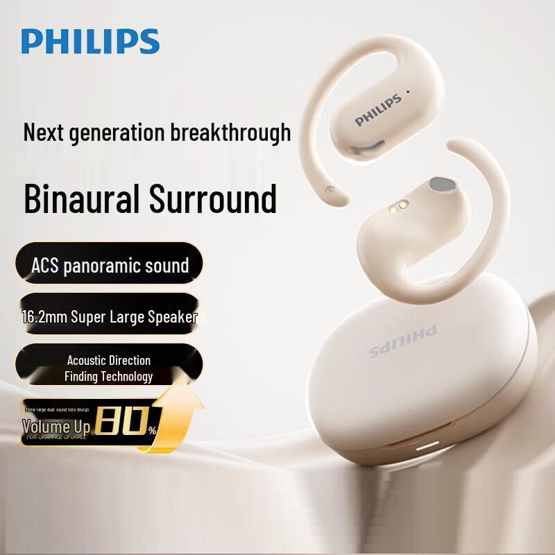 Philips TAT2739 Открытые полностью беспроводные спортивные наушники