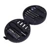 20Pcs Tire Shaped Tool Set with Storage Box Carbon Steel Multifuncitonal Tire Shaped Tool Hardware