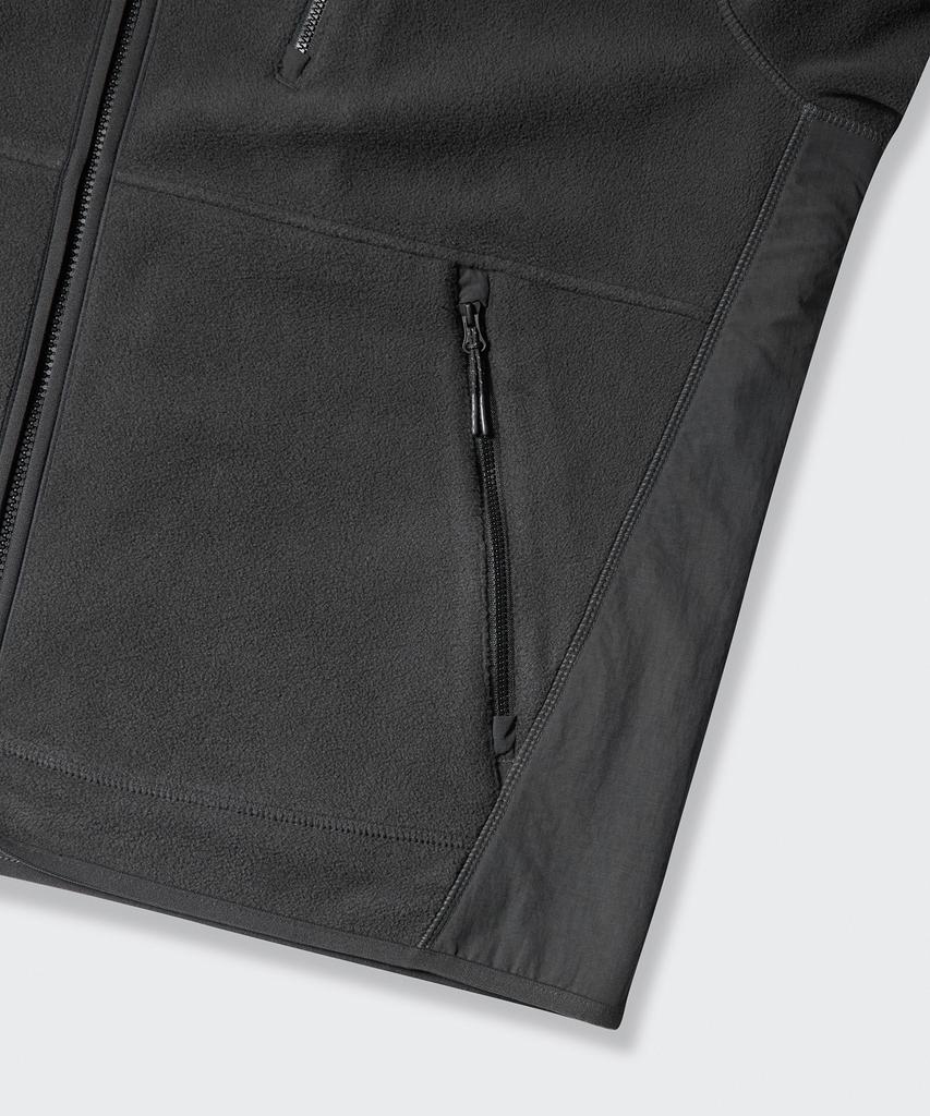 Musinsa Standard [City Leisure] Polar Fleece V-Neck Jacket [Grey]